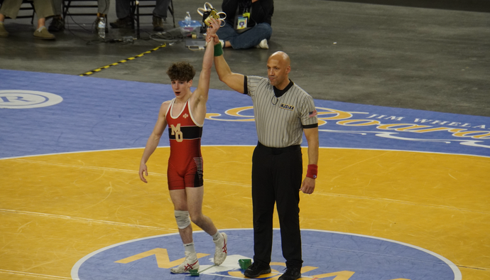 Tyeler Hagensen Secures 113 LB. State Title and Perfect Season for Mount Olive